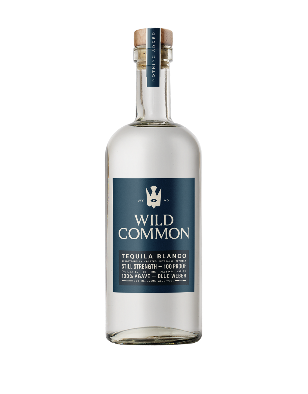 WILD COMMON STILL STRENGTH TEQUILA BLANCO 750 ML