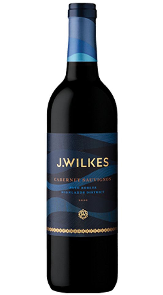 J Wilkes Cabernet Sauvignon 2020  Front Bottle Shot