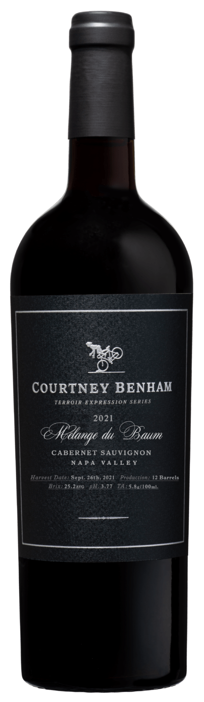 Courtney Benham Melange du Baum 2021  Front Bottle Shot