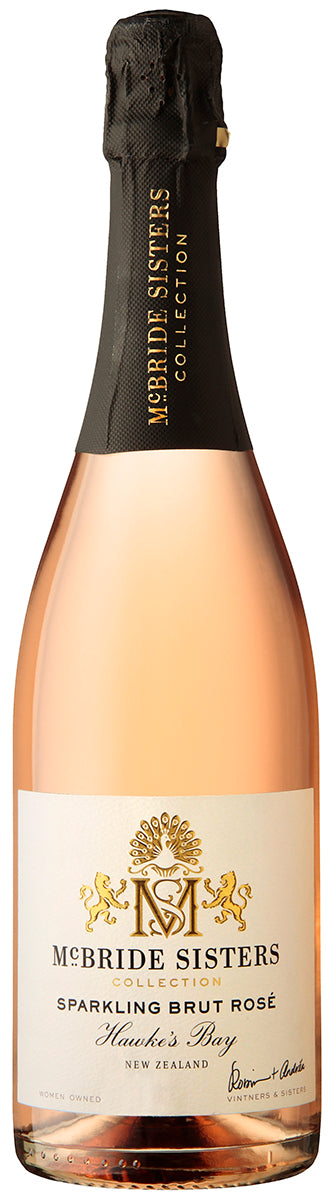 McBride Sisters Brut Rose  Front Bottle Shot