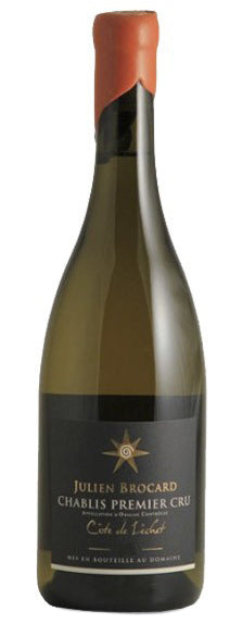 Julien Brocard Chablis Cote de Lechet Premier Cru 2022  Front Bottle Shot