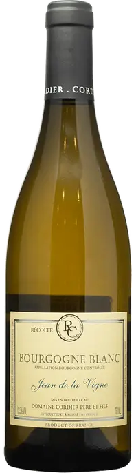 Cordier Bourgogne Blanc Jean de la Vigne 2020  Front Bottle Shot