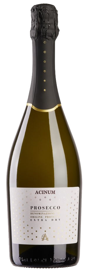 Acinum Extra Dry Prosecco  Front Bottle Shot