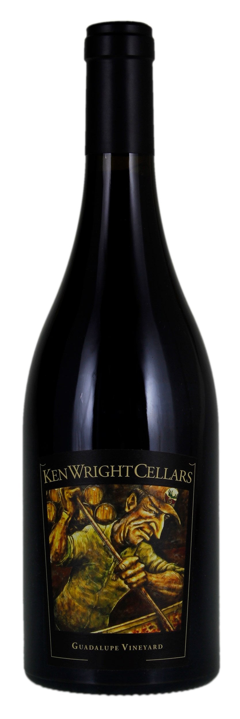 Ken Wright Cellars Guadalupe Vineyard Pinot Noir 2022  Front Bottle Shot