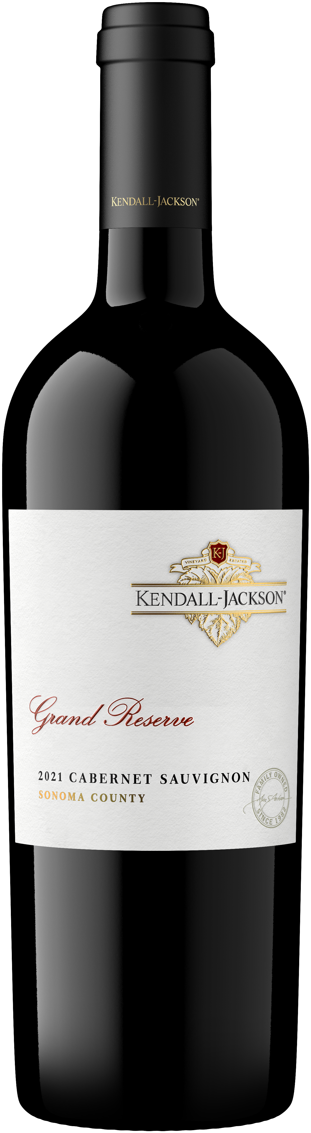 Kendall-Jackson Grand Reserve Cabernet Sauvignon 2021  Front Bottle Shot