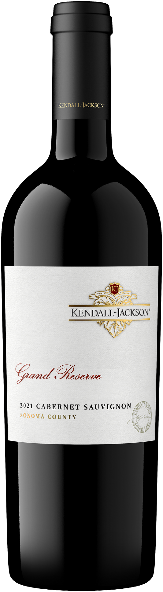 Kendall-Jackson Grand Reserve Cabernet Sauvignon 2021  Front Bottle Shot