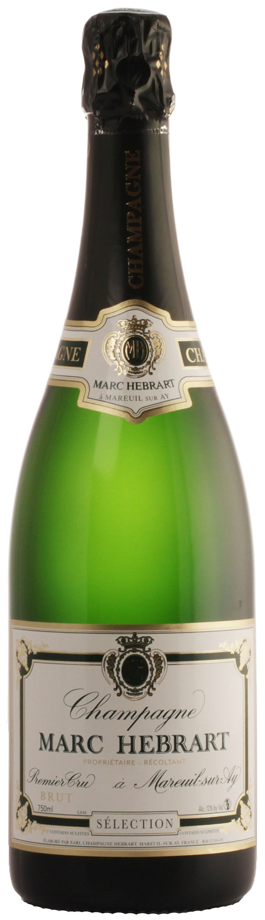 Marc Hebrart Selection Brut Front Bottle Shot