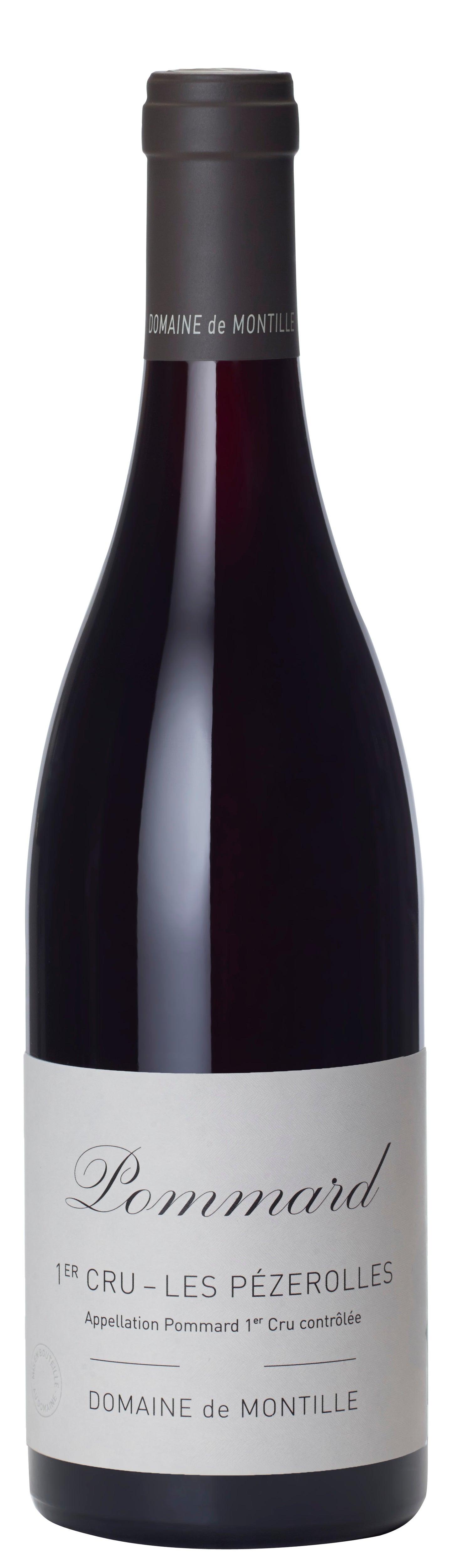 Domaine de Montille Pommard Les Pezerolles Premier Cru 2020  Front Bottle Shot