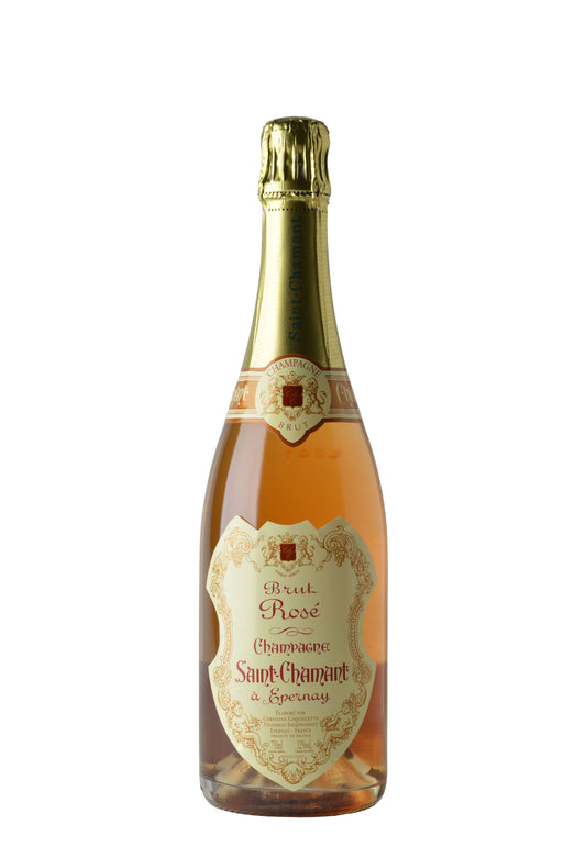 Saint-Chamant Brut Rose  Front Bottle Shot