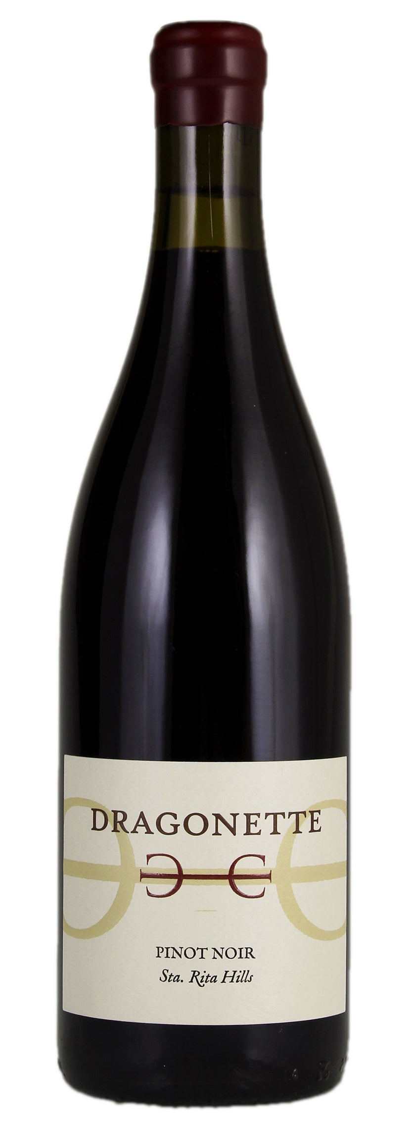Dragonette Cellars Sta. Rita Hills Pinot Noir 2022  Front Bottle Shot