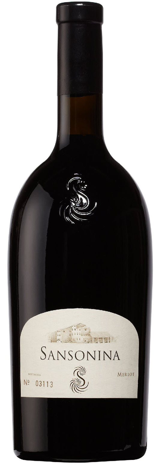 Sansonina Merlot 2020  Front Bottle Shot