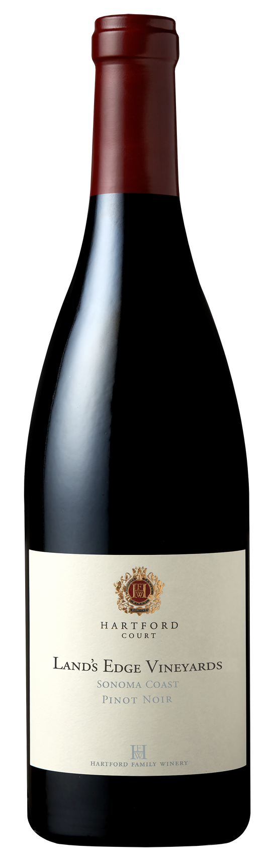 Hartford Court Land's Edge Pinot Noir 2022  Front Bottle Shot