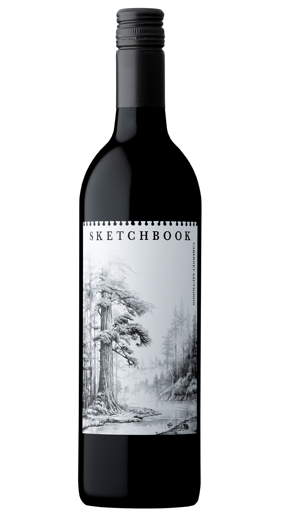 Sketchbook Cabernet Sauvignon 2022  Front Bottle Shot