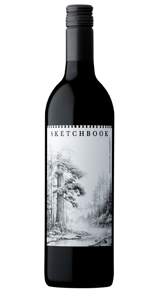 Sketchbook Cabernet Sauvignon 2022  Front Bottle Shot