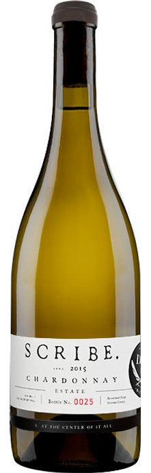 Scribe Estate Chardonnay 2015 Front Bottle Shot