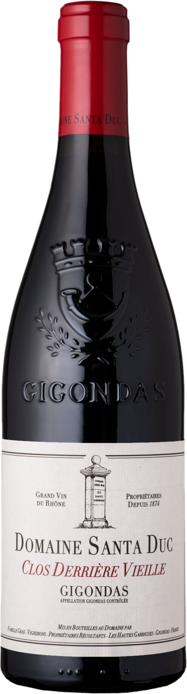 Domaine Santa Duc Gigondas Clos Derriere Vieille 2021  Front Bottle Shot