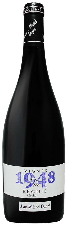 Domaine Jean-Michel Dupre Regnie Vignes de 1948 2021  Front Bottle Shot