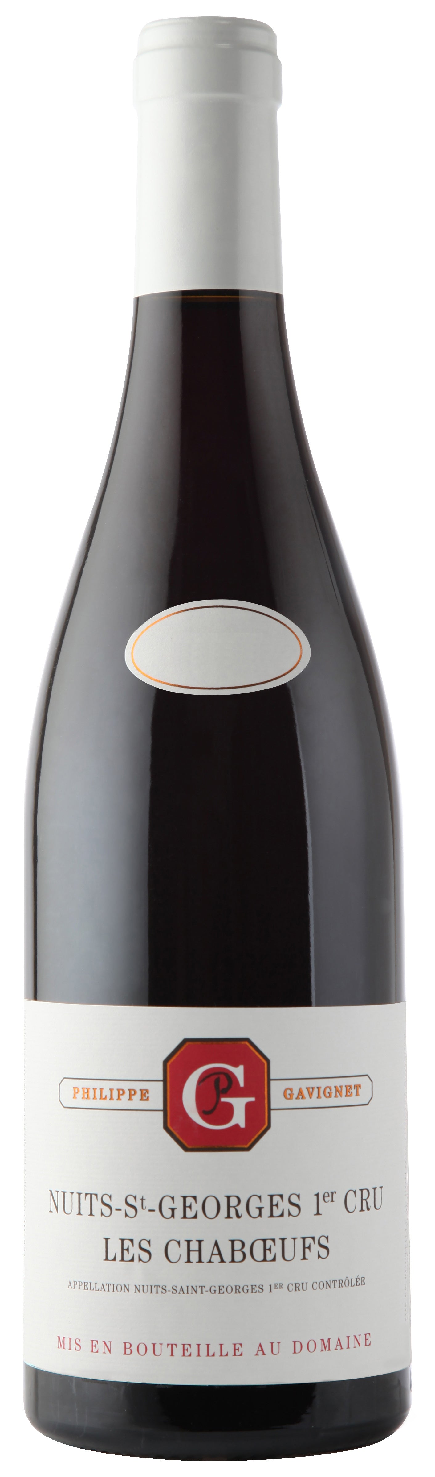 Philippe Gavignet Nuits-St.-Georges Les Bousselots Premier Cru 2022  Front Bottle Shot