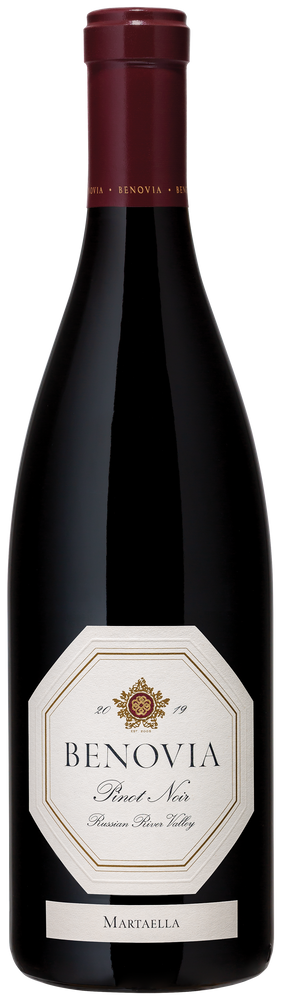 Benovia Martaella Vineyard Pinot Noir 2019  Front Bottle Shot