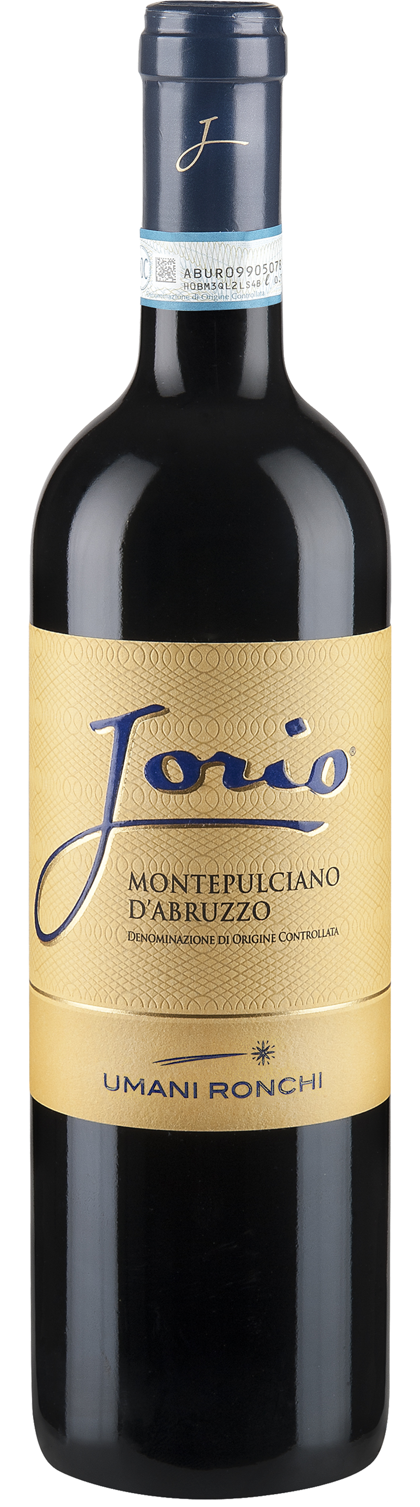 Umani Ronchi Jorio Montepulciano d'Abruzzo 2019  Front Bottle Shot