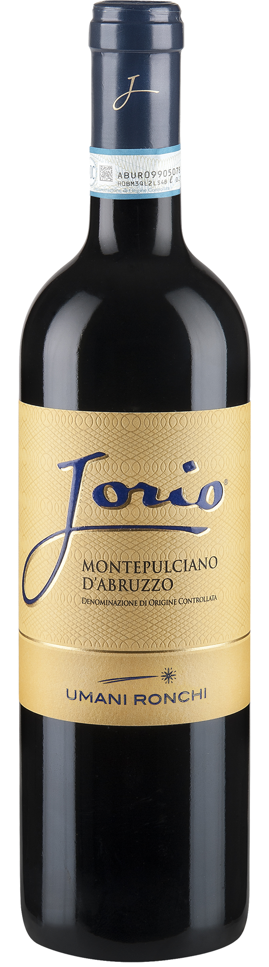 Umani Ronchi Jorio Montepulciano d'Abruzzo 2019  Front Bottle Shot