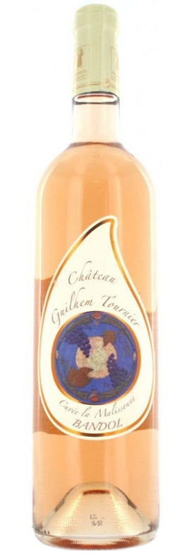Guilhem Tournier Bandol Rose Cuvee La Malissonne 2021  Front Bottle Shot