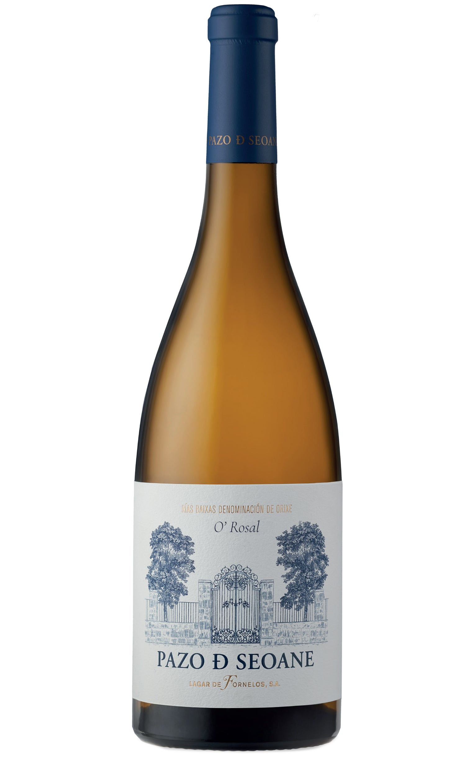 Lagar de Fornelos Pazo de Seoane Albarino 2023  Front Bottle Shot