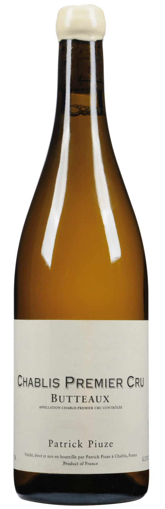 Patrick Piuze Chablis Butteaux Premier Cru 2022  Front Bottle Shot