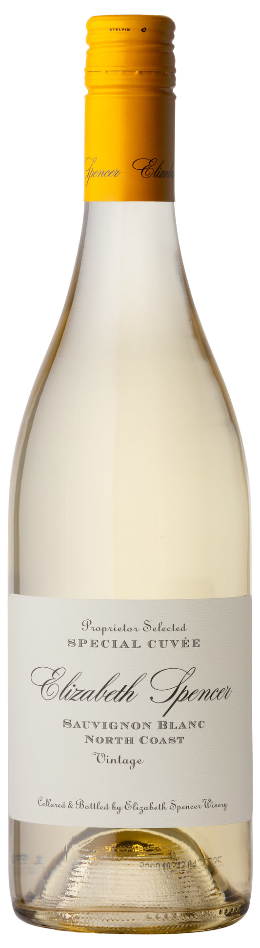 Elizabeth Spencer North Coast Sauvignon Blanc 2023  Front Bottle Shot