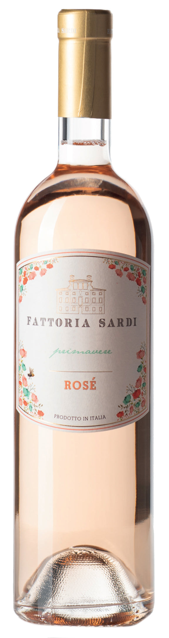 Fattoria Sardi Primavere Rose 2023  Front Bottle Shot