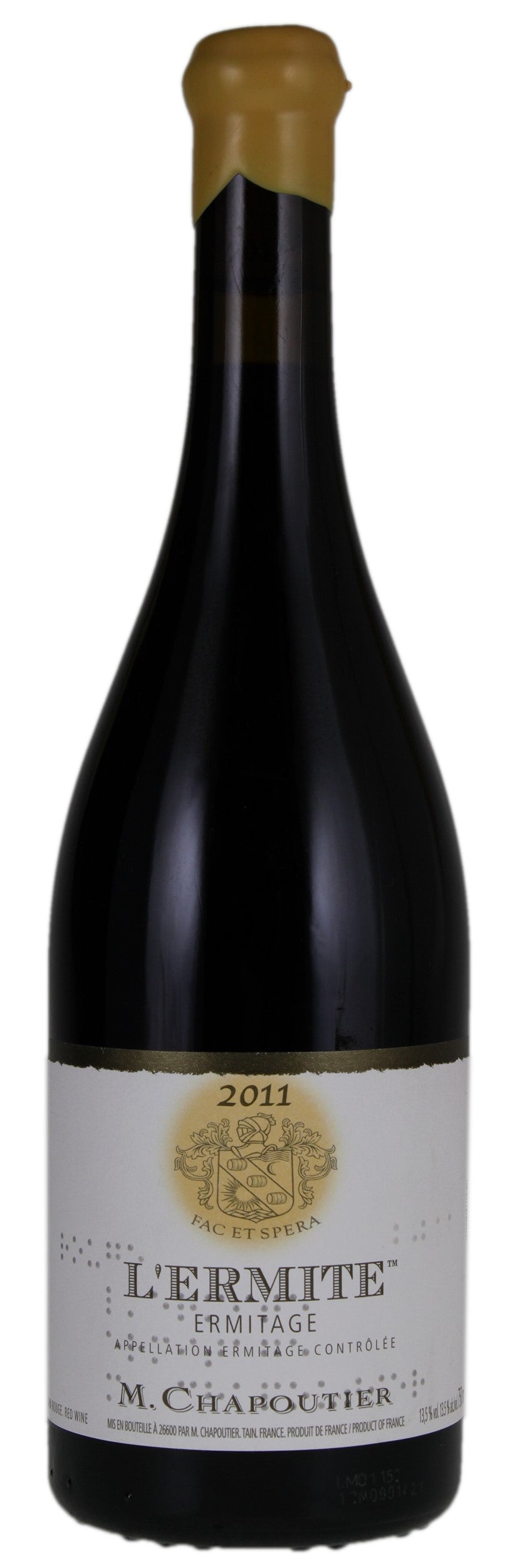 Maison Chapoutier  Ermitage l'Ermite 2011  Front Bottle Shot