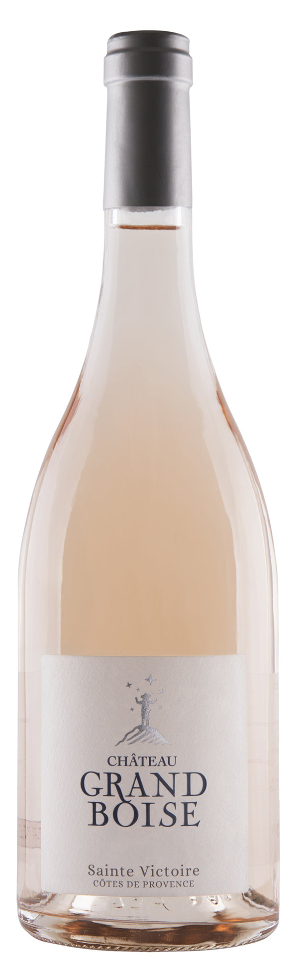 Chateau Grand Boise Cotes de Provence Sainte Victoire Rose 2023  Front Bottle Shot