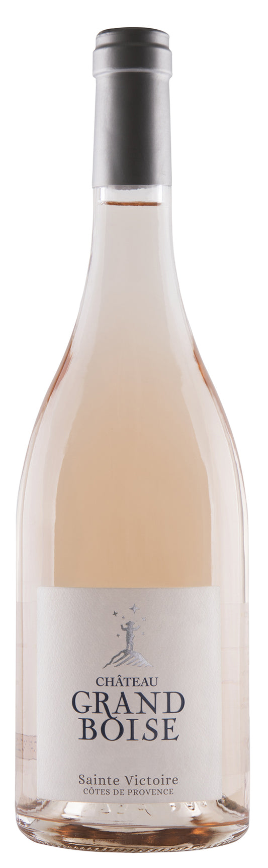 Chateau Grand Boise Cotes de Provence Sainte Victoire Rose 2023  Front Bottle Shot