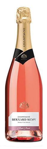 Champagne Bernard Remy Brut Rose  Front Bottle Shot