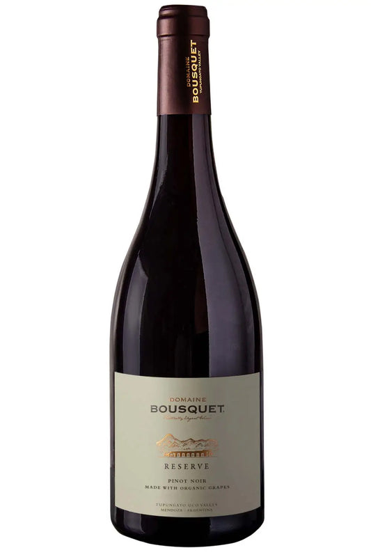 Domaine Bousquet Reserve Organic Pinot Noir 2022  Front Bottle Shot