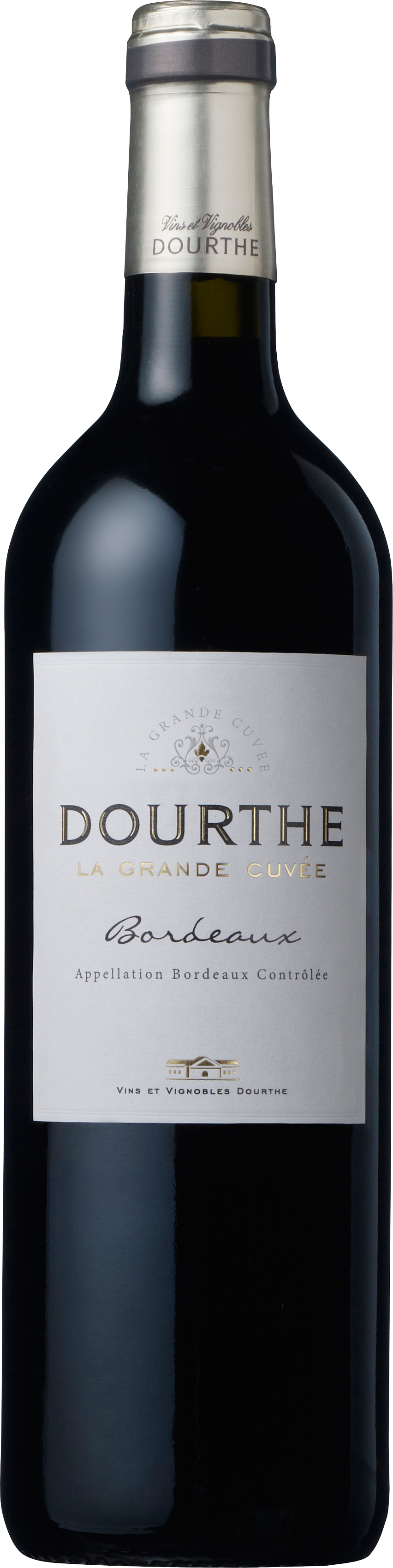 Dourthe La Grande Cuvee Rouge 2019  Front Bottle Shot