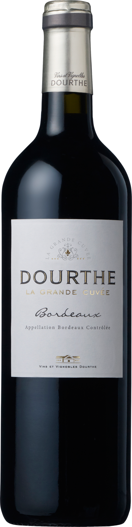 Dourthe La Grande Cuvee Rouge 2019  Front Bottle Shot