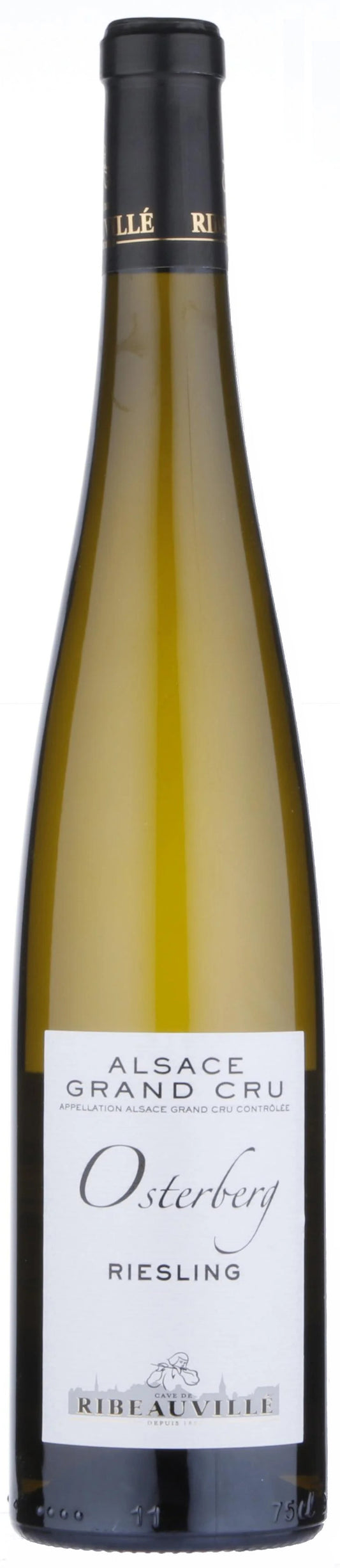 Cave de Ribeauville Riesling Osterberg Grand Cru 2019  Front Bottle Shot
