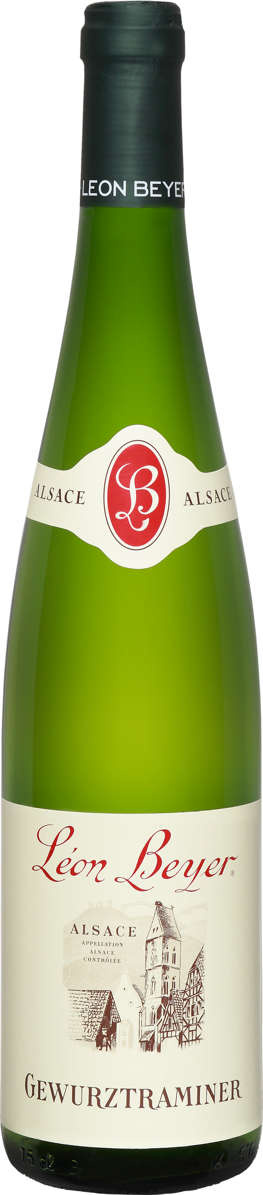 Leon Beyer Gewurztraminer 2019  Front Bottle Shot