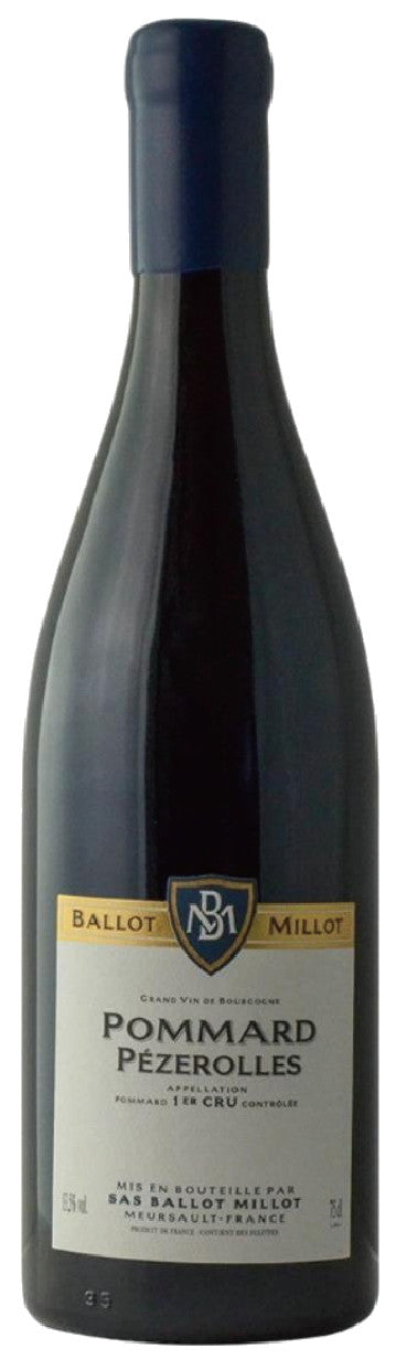 Ballot-Millot Pommard Pezerolles Premier Cru 2022  Front Bottle Shot